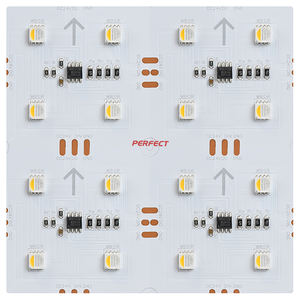 PERFECT PSH202A-HC RGBW CRI 90 Panneau lumineux LED numérique SMD5050 Design moderne 6000K Lumière du jour Construction en plastique Utilisation en appartement - Product Image 4