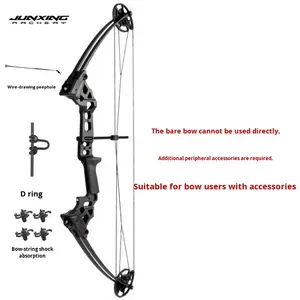Junxing X8 arc à poulies pour la chasse et le tir en plein air pêche tir à l'arc droitier tirer poids 20-70lbs - Product Image 6