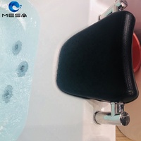 Offre Spéciale d'angle à bas prix 2 face jupe baignoire acrylique baignoire de massage avec accoudoirs pour 2 personnes