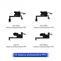 Kabel Fleksibel Speaker Earpiece Papan Deteksi FPC Receiver JC V1S Pro untuk iPhone 8P X 12 11 13 14 15 Sensor Cahaya Proximity Suara