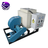 Chauffage à air industriel électrique à chauffage rapide BRIGHT avec souffleur pour salle de séchage de peinture