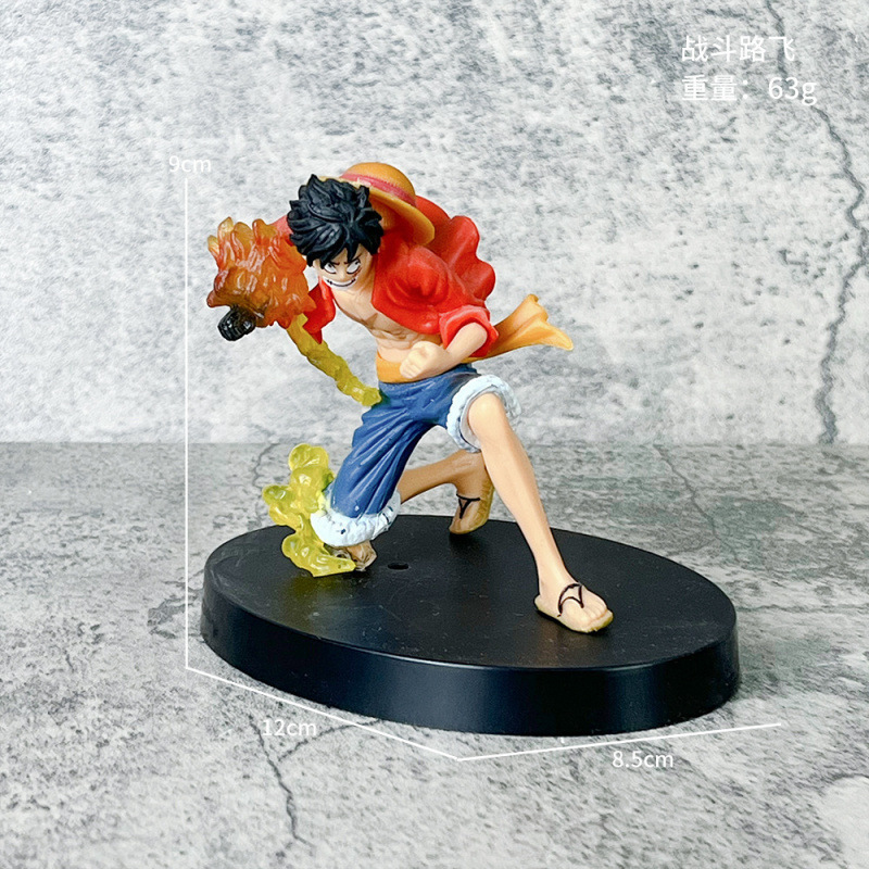 Battle flame luffy-bagged