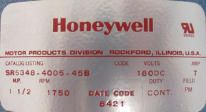 มอเตอร์ SR5348-4005-45B 1.5 แรงม้า 1750 รอบต่อนาที 180 โวลต์กระแสตรง พร้อม PLC - Product Image 4