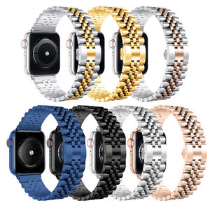 CM Usine En Gros Bonne Texture De Luxe D'affaires En Acier Inoxydable <span class=keywords><strong>Bracelet</strong></span> De Poignet En Métal pour <span class=keywords><strong>Apple</strong></span> <span class=keywords><strong>Watch</strong></span> Série 9 <span class=keywords><strong>8</strong></span> 7 6 5 4 3 2 SE - Product Image 1