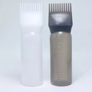 Botella de Plástico Vacía de 6 oz para Dispensar Aceite Capilar, Tinte para el Cabello, con Peine Aplicador y Medidor, para Salón de Belleza, Venta al Por Mayor - Product Image 2