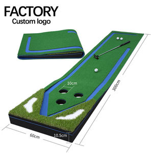 Mini Green de Golf para Interiores 3M con Múltiples Hoyos, Césped Artificial, Ayuda para el Entrenamiento - Product Image 5