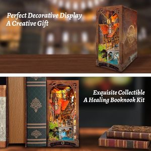 Hamaileon SQ05 la Vallée Magique <span class=keywords><strong>Anneaux</strong></span> 3D Livre Nook Kit Miniature Dollhouse <span class=keywords><strong>Puzzle</strong></span> DIY Livre Nook - Product Image 6