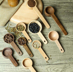 Sincero 15ml eco-friendly piccolo bagno di legno Mini sale caramella detersivo e cucchiaio di spezie multiuso cucchiaio di bambù per il campeggio - Product Image 5