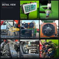 Machine à ensilage et à ensilage en pâte 4ZQL-30 autopropulsée haute capacité pour usine de traitement des aliments