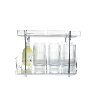 Organizadores de escritorio con divisores Organizador de maquillaje Estuches de exhibición de cosméticos para tocador de baño Escritorio de encimera - Product Image 2