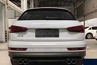 Diffuseur arrière SQ3 avec échappement pour Audi Q3 2013-2018