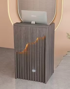 Comptoir de Caisse Moderne Compact, Bureau de Réception pour Clinique, Meuble de <span class=keywords><strong>Salon</strong></span> de Manucure, Coiffure et Esthétique - Product Image 5
