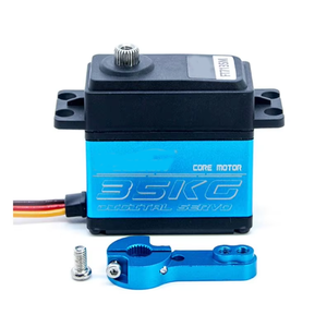 HANHAI FT7135R 35kg.cm High-Speed 360 Degree Continuous Rotation Servo 25T Steel Gear Customizable RC 25T Servo Arm Motors Types - Product Image 4