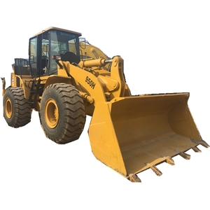 Vente en gros directe usine de chargeuses sur pneus CAT 950H d'occasion, origine Japon, faible nombre d'heures de fonctionnement, peinture d'origine - Product Image 1