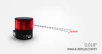 HINSON 360 °   Sensor Láser TOF LE-50621, Distancia de Detección 0.05-50m, Frecuencia de Medición 50 100 150 200KHz para Navegación AGV