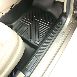 Tapis de sol de voiture 5D de haute qualité, imperméables, en TPE écologique, de la marque KQD, pour Volkswagen Golf 2014~ - Product Image 3