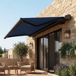 Toldo Retráctil Impermeable para Patio, con Marco de Aluminio y Casete Completo, para Terraza, Jardín, Protección contra Lluvia y Sol, para Todas las Estaciones - Product Image 2