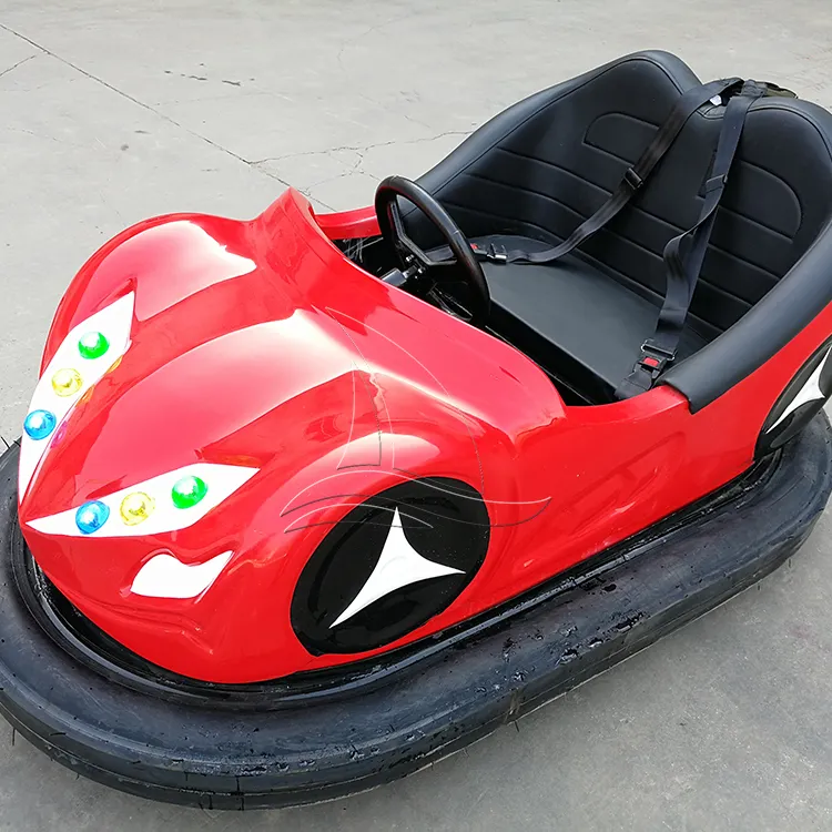 Kid Adult Amusement Park Rides Red Electric Cars For Sale