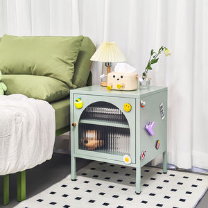 <span class=keywords><strong>Table</strong></span> <span class=keywords><strong>de</strong></span> <span class=keywords><strong>chevet</strong></span> moderne au design français, minimaliste, pour chambre à coucher, avec rangement, pour meubles <span class=keywords><strong>de</strong></span> maison - Product Image 2