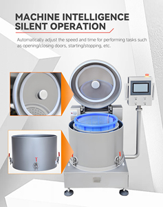 <span class=keywords><strong>Essoreuse</strong></span> <span class=keywords><strong>à</strong></span> légumes industrielle contrôlée par PLC, machine de déshydratation de légumes en acier inoxydable avec variateur de fréquence (VFD) - Product Image 6