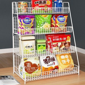 Iron desktop <b>storage</b> rack for desks, windowsills, simple <b>tabletop</b> bookshelves with tiers - Product Image 1