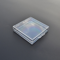 Transparente Kleine Spritzgegossene Klare Kunststoff-PS-Box Faltbare Plastikbox