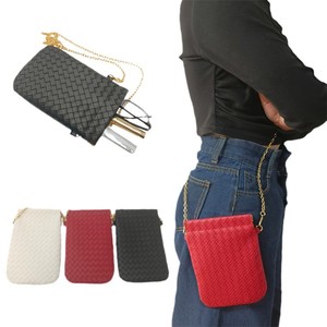 Bolso bandolera con textura tejida para mujer, bolso para teléfono de 7 pulgadas, portátil, para uso diario - Product Image 2