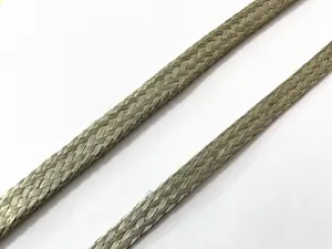 Manchon de blindage de câble métallique tressé en fil de cuivre étamé de haute qualité