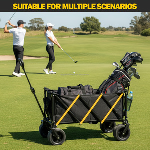 <span class=keywords><strong>Chariot</strong></span> <span class=keywords><strong>de</strong></span> jardin pliable robuste, <span class=keywords><strong>chariot</strong></span> utilitaire pliable pour l'extérieur, la plage, le camping et les courses - Product Image 3
