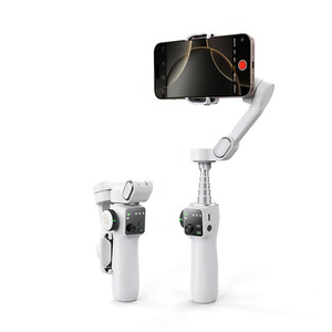 3-assige handheld gimbal telefoonstabilisator met verlengstok 8.0 anti-tril gezichtsvolging voor telefoon buitenopnames vlog - Product Image 3