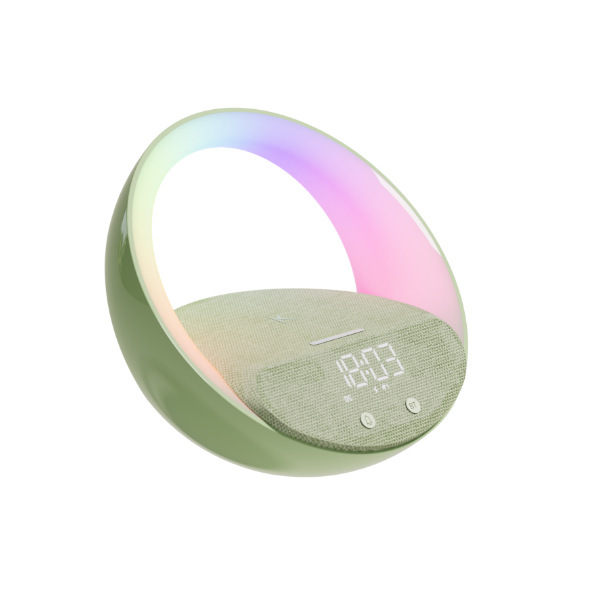 Magnetic Speaker with Wireless Charging  All-in-One Sound & Power Hub for Desk and Bedside Use