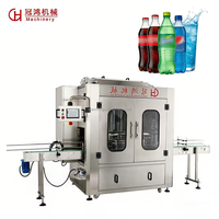 Machine de remplissage de liquides à pression négative entièrement automatique pour vin, boissons, bière, détergent
