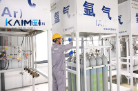 Cilindro de Gas de Monóxido de Carbono CO de Ultra Alta Pureza 99.999% 5N, 44L 47L 150Bar, Recarga de Gas Industrial con Válvula CGA350