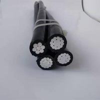 Niedrigster Preis PVC/XLPE isoliert 25mm 35mm 50mm 70mm 95mm 4-adrige ABC-Kabels pezifi kation in China