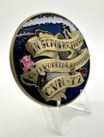 Pièce de collection commémorative personnalisée en métal gravée en 3D, plaquée argent, laiton ou or, émaillée