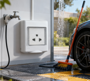 IP55 범용 방수 전원 스위치 소켓 16A 240V 미국형 벽면 소켓 신형 스냅락 디자인 ABS 구리 자가 테스트 - Product Image 2