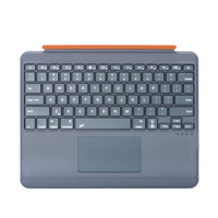 Vente chaude magnétique détachable sans fil iPad Pro Air 13 pouces M4 2024 tablette clavier étui 7 couleurs rétro-éclairage pavé tactile 2024