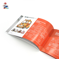 Impression personnalisée de brochures et de manuels avec reliure agrafée sur papier kraft/offset pour les besoins professionnels