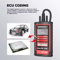 Escáner OBD2 Thinkcar Thinkdiag 2 Thinkdiag2 para IOS y Android, Compatible con CAN FD, Bluetooth, Herramienta de Diagnóstico para Automóviles
