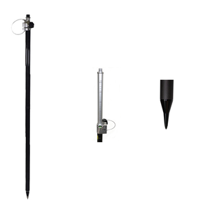 Bastón Telescópico de Fibra de Carbono RTK para Nivelación, Compatible con Todas las Marcas CHC GNSS, para Topografía y Cartografía - Product Image 2