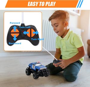 Dwi Dowellin auto della <span class=keywords><strong>polizia</strong></span> telecomandata da 2 3 4 anni, giocattolo di abilità motorie per auto da 2.4 GHz con telecomando, (macchina della <span class=keywords><strong>polizia</strong></span>) - Product Image 4