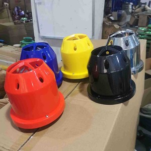 Filtro de aire de fibra de carbono tipo hongo de 76 mm universal para mejora de automóviles - Product Image 3