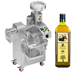 Máquina de procesamiento de aceite de aguacate, extractor de Oliva de alta salida, máquina comercial de semillas de cáñamo, prensa de aceite