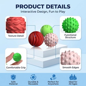 Juguete Antiestrés con Impresión de Logotipo, Empaque Personalizado, Fabricación de Muestras Personalizadas, MOQ Bajo, Plazo de Entrega Rápido para Marcas de Comercio Electrónico - Product Image 6