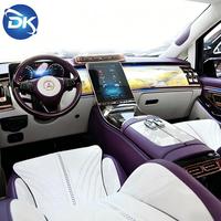 Kit d'intérieur de luxe en cuir et aluminium Dingkong Vito 447 pour Mercedes Classe V Vito 2016 à 2025 - Intérieur de voiture primé