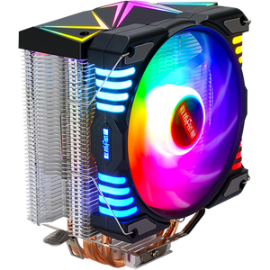 Quạt Máy Tính Chơi Game Mới Quạt Làm Mát <span class=keywords><strong>CPU</strong></span> Máy Tính RGB Quạt Làm Mát Bo Mạch Chủ 120Mm Đồng Bộ Logo Tùy Chỉnh Cho Bán Sỉ Ốp Máy Tính Để Bàn Bán Sỉ - Product Image 1