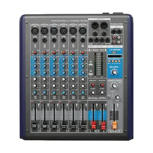 6/8/12 Kanäle Lautsprecher Sound Digital Professional Audio Mixer