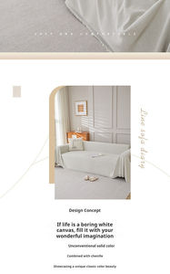 अमेरिकी शैली के आधुनिक अनुभागीय सोफे कपड़े ज्यामितीय हर्ंगबोन चेनेल पॉलिएस्टर सोफे कवर मुद्रित सादे कपड़े कपास सोफे - Product Image 3