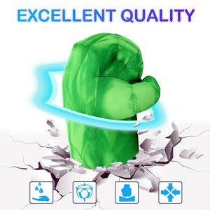 Venta al por mayor Guantes Manos Juguetes de superhéroes Vestir Boxeo Felpa Guantes de superhéroe Adultos Niños Felpa fuerte Manos de <span class=keywords><strong>Hulk</strong></span> - Product Image 2