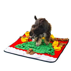 Tapis de renifflement pour chien, nouveau style de Noël, prix promotionnel, tapis de puzzle alimentaire à reniflement lent, jouet d'agitation olfactive pour chien - Product Image 2